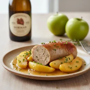 Recette de Julien au boudin blanc